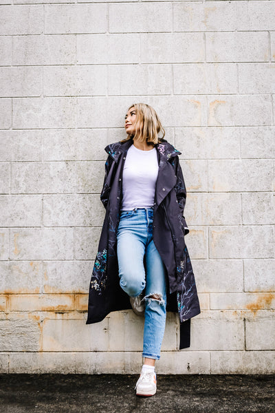 Puriri Lane | Botany Luxe Trench Coat | Scribbler