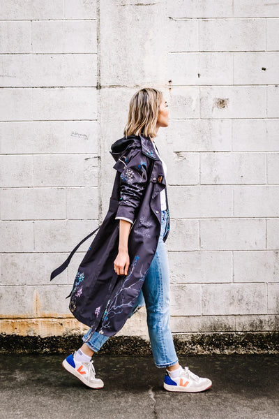 Puriri Lane | Botany Luxe Trench Coat | Scribbler