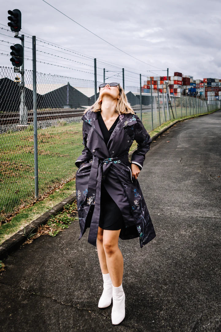 Puriri Lane | Botany Luxe Trench Coat | Scribbler