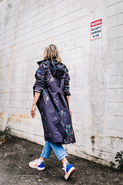 Puriri Lane | Botany Luxe Trench Coat | Scribbler