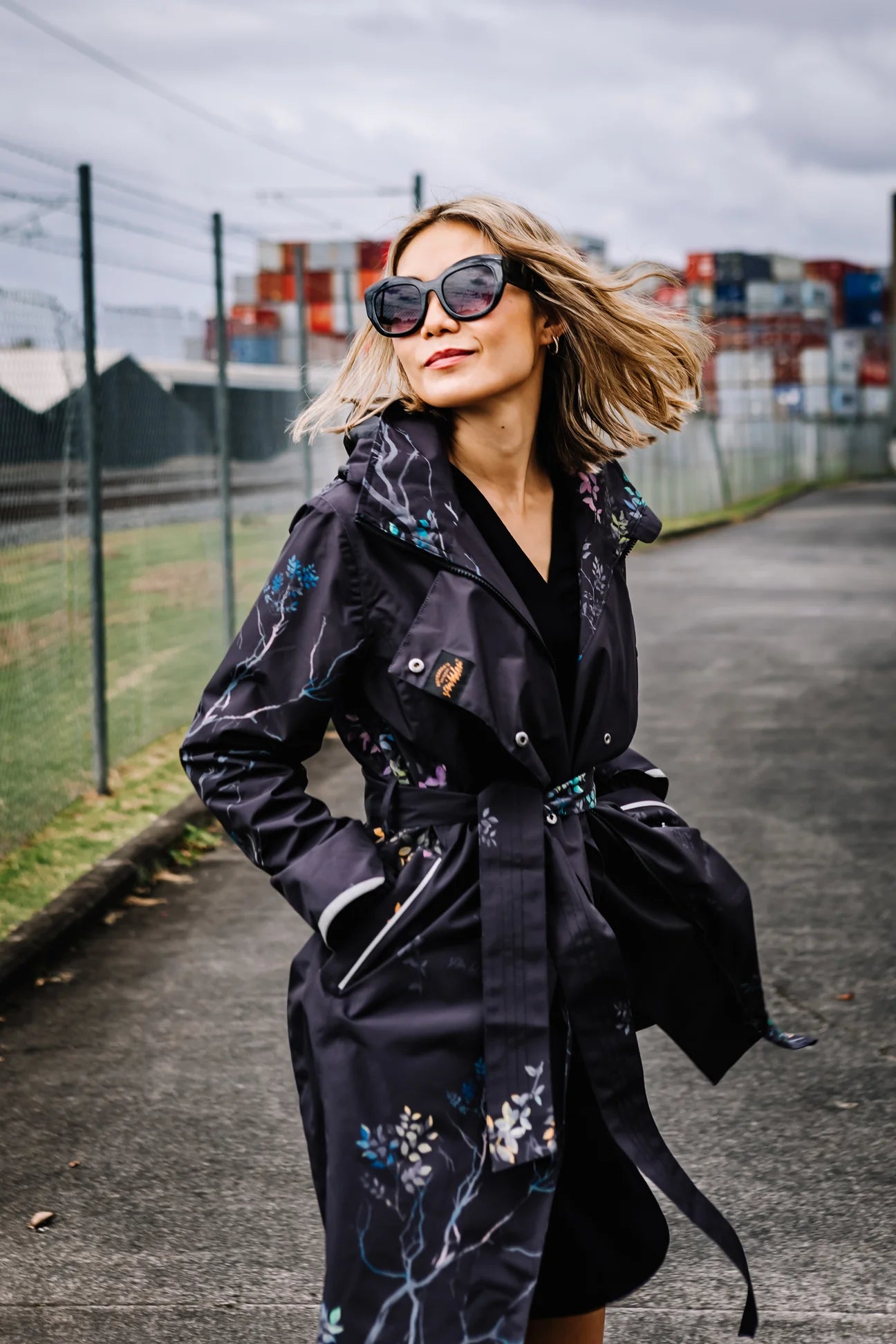 Puriri Lane | Botany Luxe Trench Coat | Scribbler