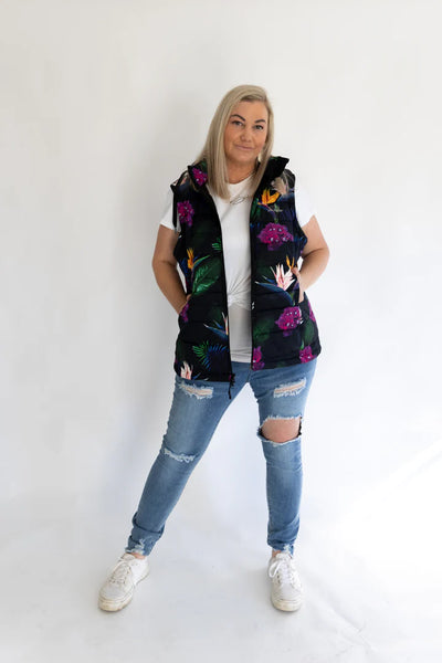 Puriri Lane | Paradiso Waterproof Puffer Vest | Scribbler