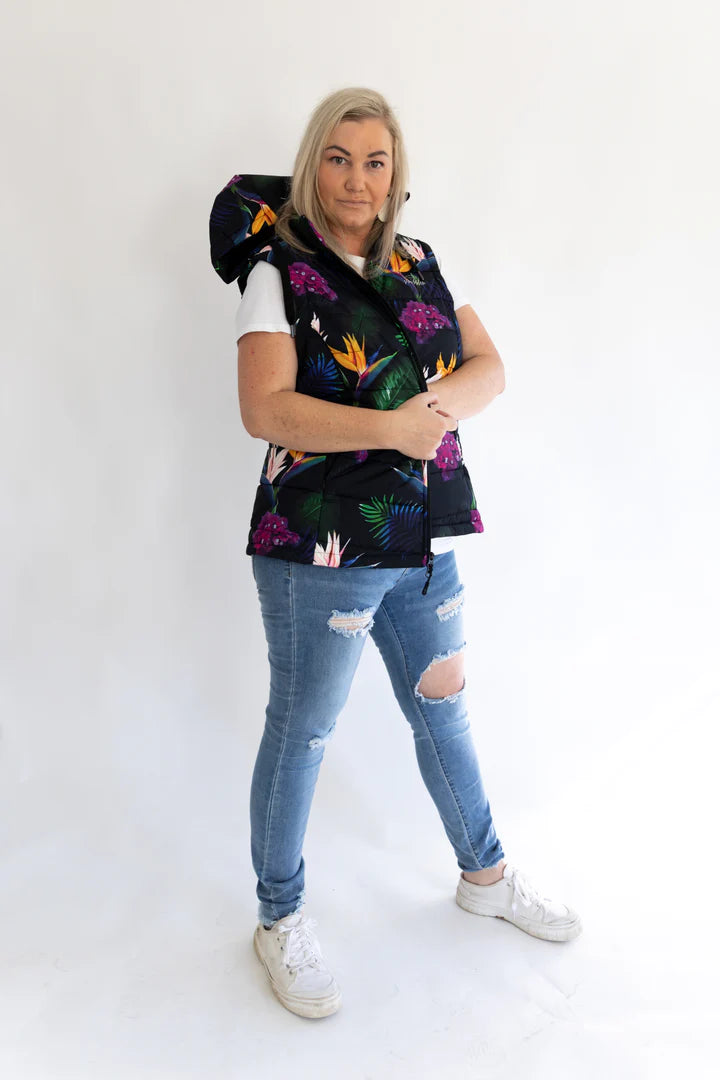 Puriri Lane | Paradiso Waterproof Puffer Vest | Scribbler