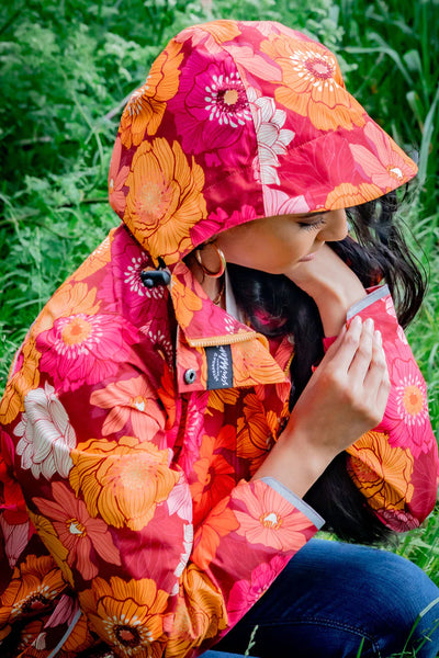Puriri Lane | Solar Waterproof Raincoat | Scribbler