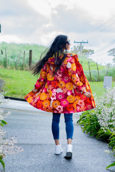 Puriri Lane | Solar Waterproof Raincoat | Scribbler