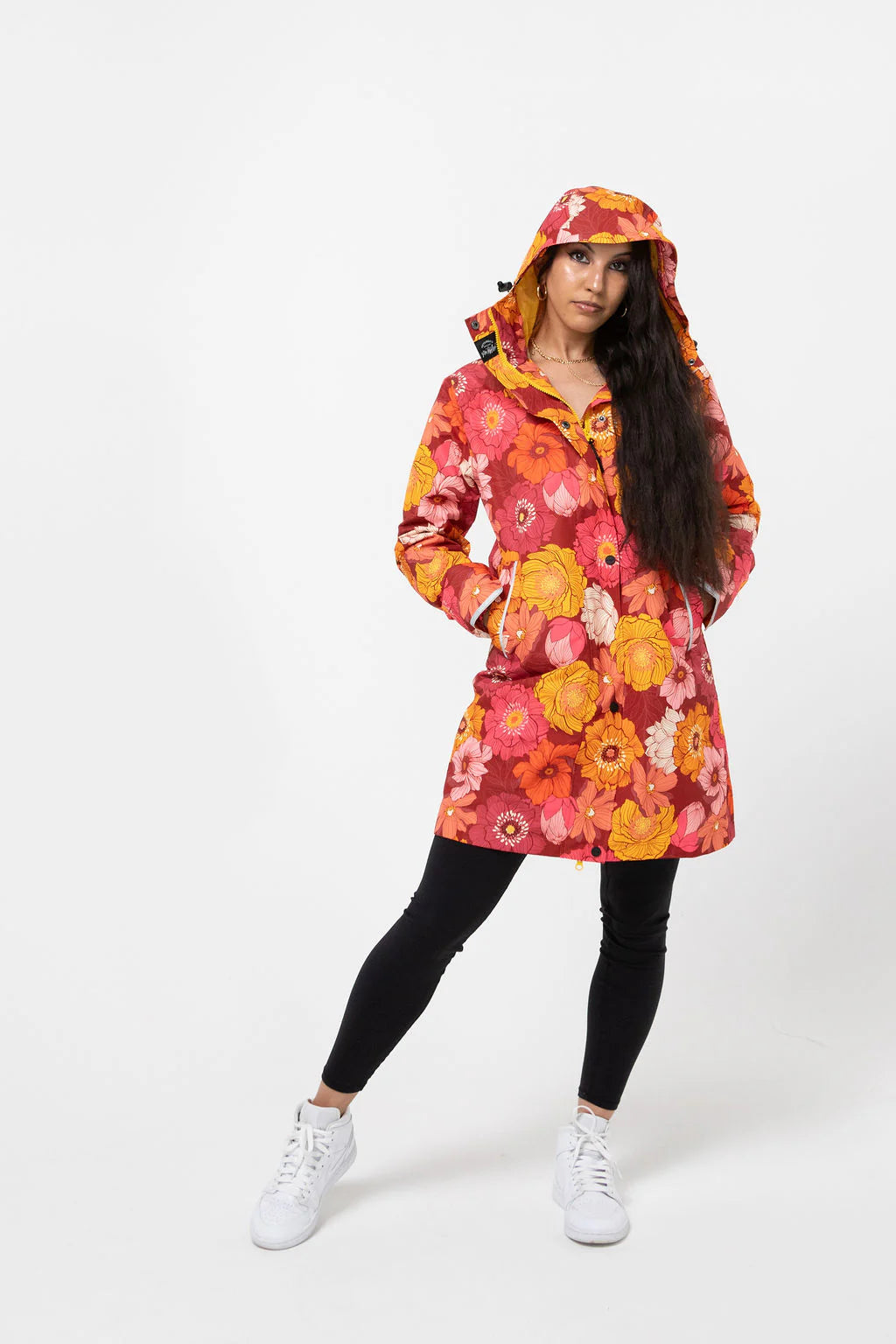 Puriri Lane | Solar Waterproof Raincoat | Scribbler