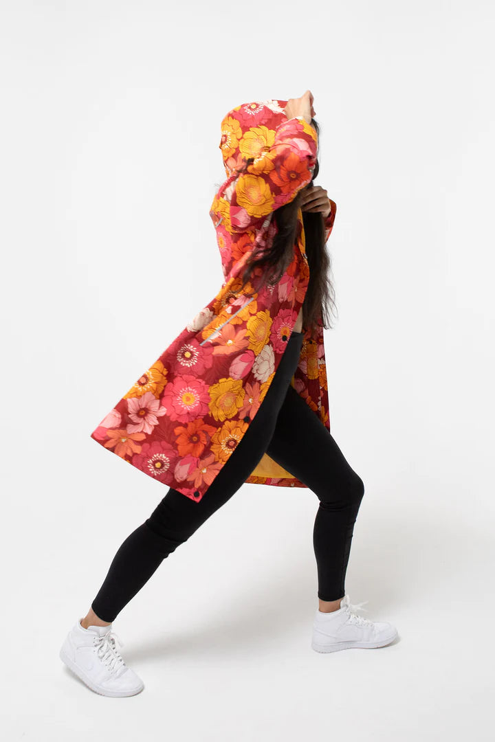 Puriri Lane | Solar Waterproof Raincoat | Scribbler