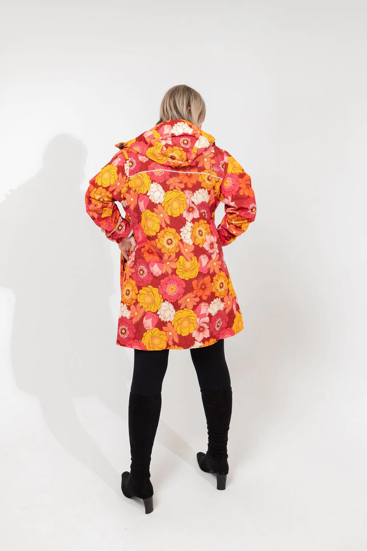 Puriri Lane | Solar Waterproof Raincoat | Scribbler