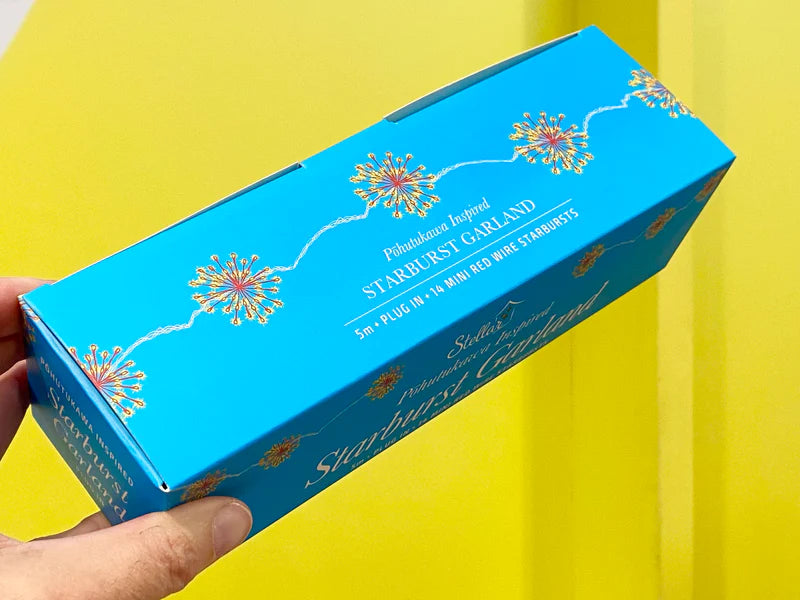 Puriri Lane | Starburst Garland Pohutukawa Inspired | Stellar