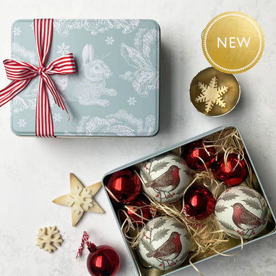 Puriri Lane | Winter Rabbit Rectangle Tin | Thornback & Peel