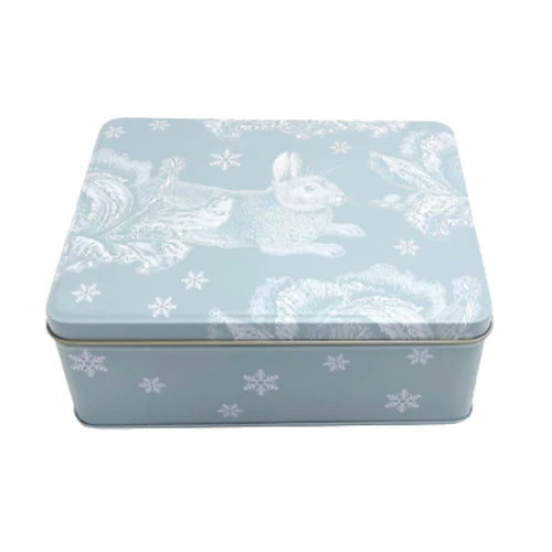 Puriri Lane | Winter Rabbit Rectangle Tin | Thornback & Peel