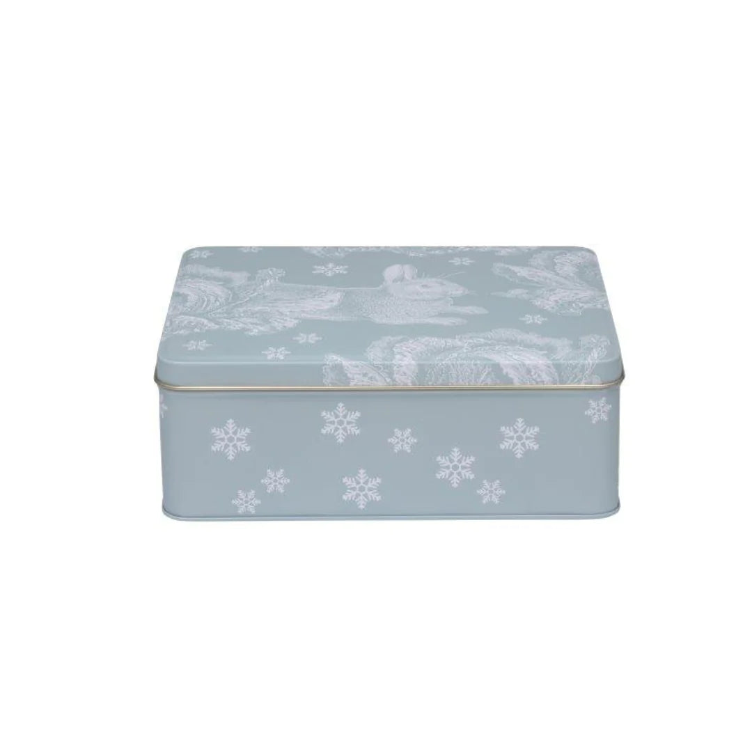 Puriri Lane | Winter Rabbit Rectangle Tin | Thornback & Peel