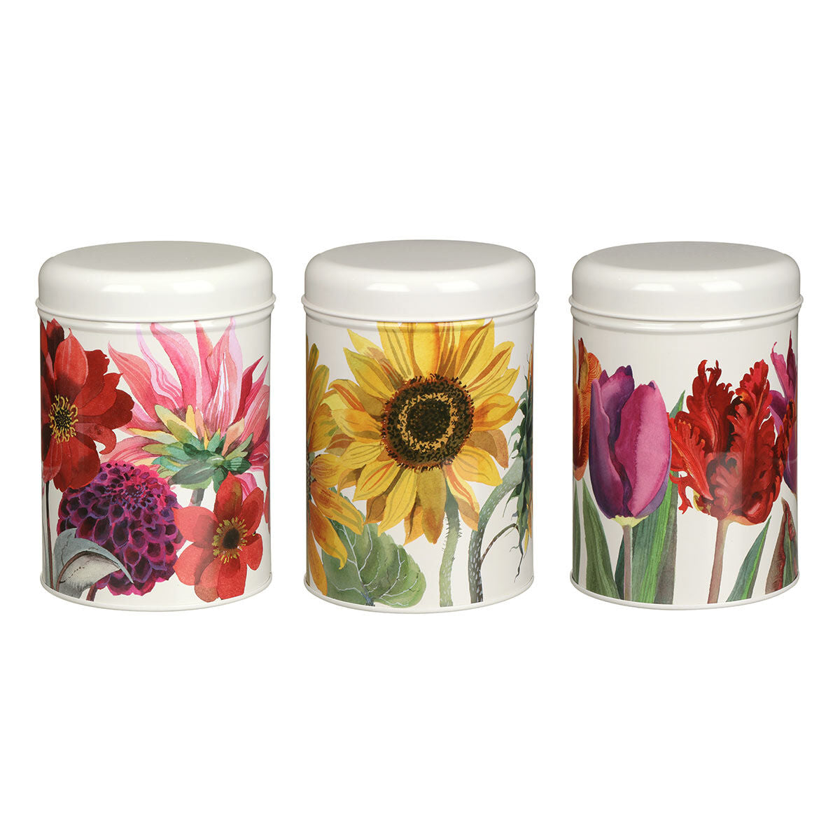 Puriri Lane | Emma Bridgewater | Set of three caddies | Floral Collection