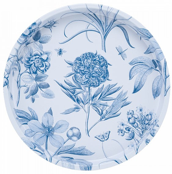 Etchings & Roses Deep Dish Tray