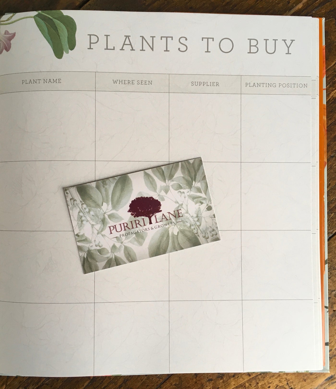 Puriri Lane | A Gardener's Five Year Record Book | Royal Horticultural Society