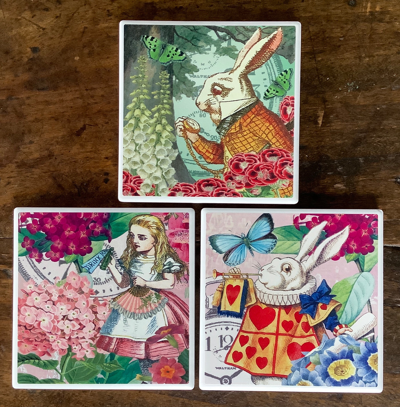 Puriri Lane | Madame Treacle | Coasters | Set Of 3