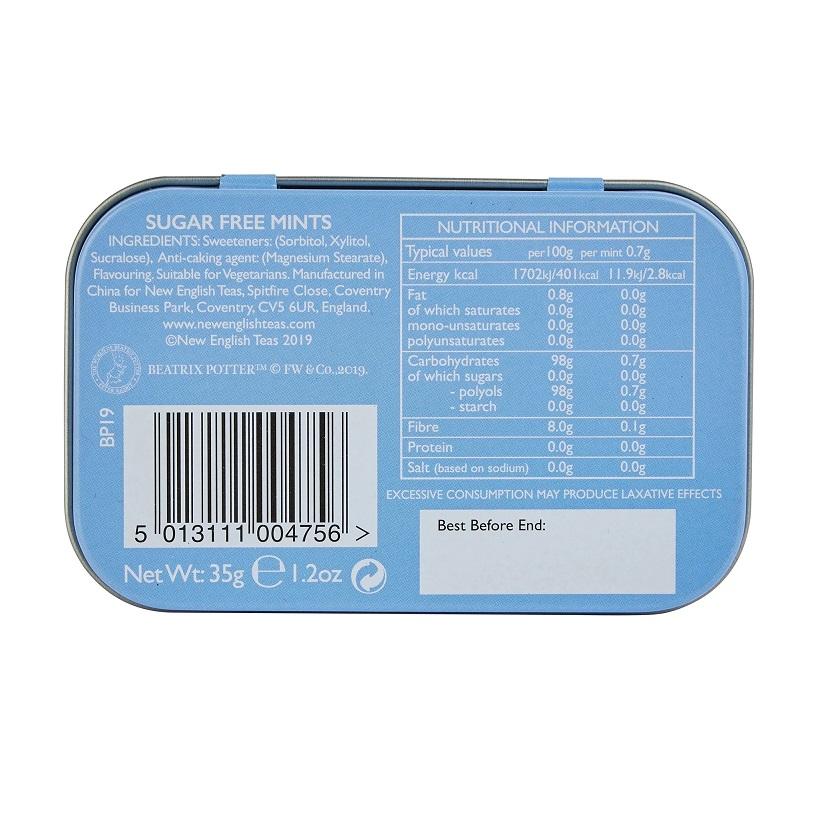 Puriri Lane | Peter Rabbit | Sugar Free Mints