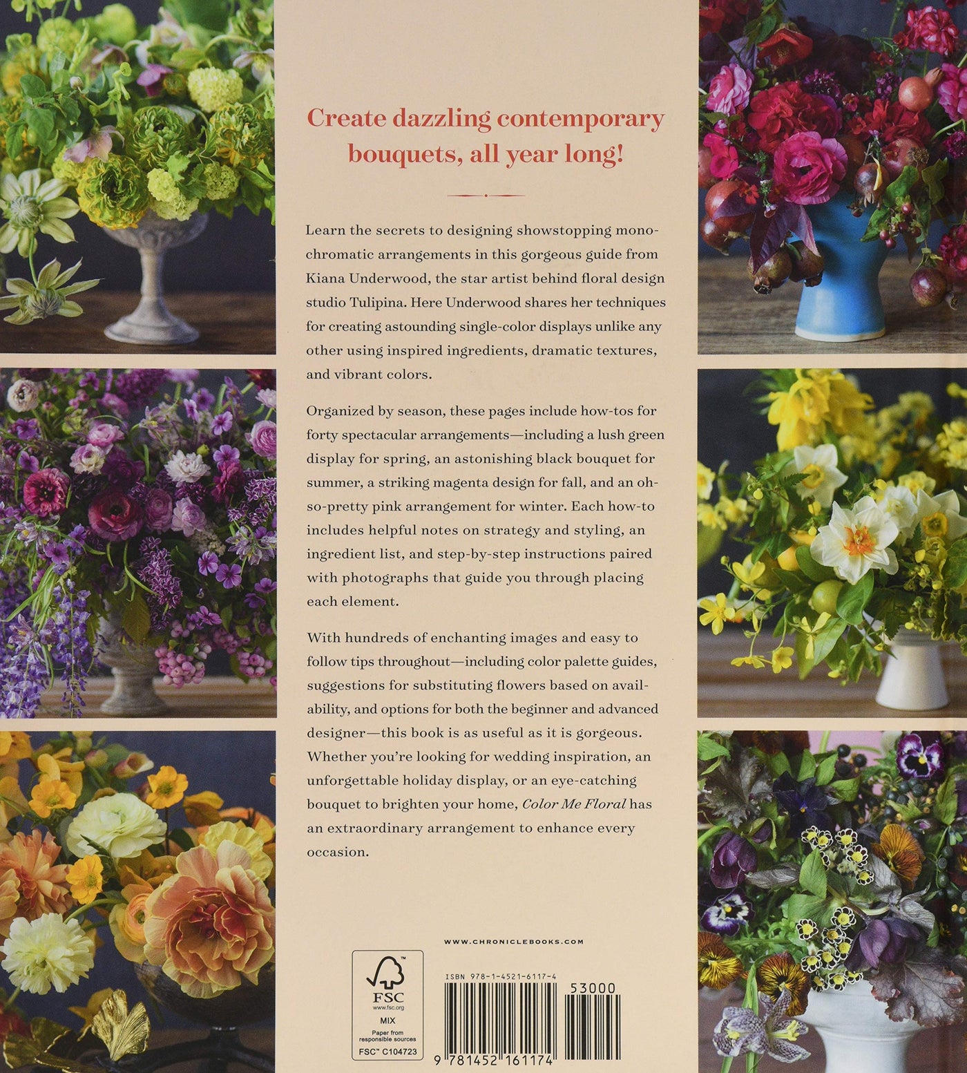 Puriri Lane | Colour Me Floral | Stunning Monochromatic Arrangements For Every Season