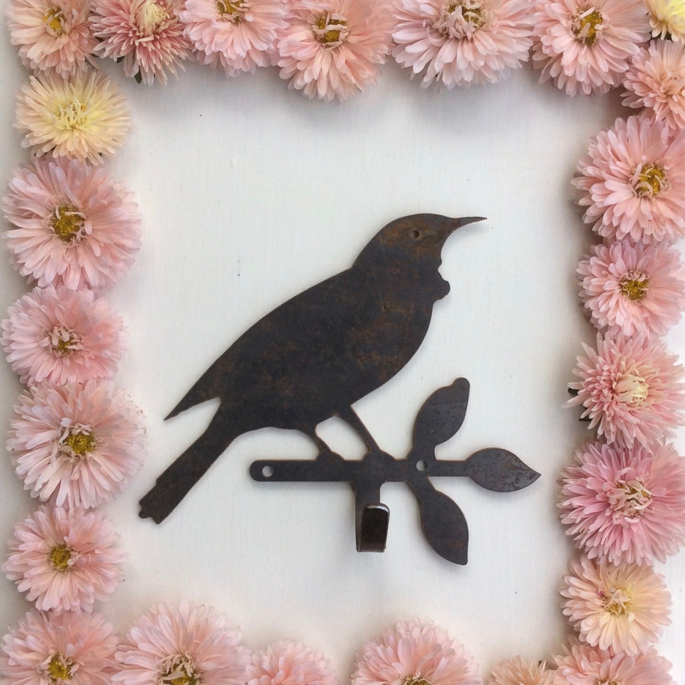 Puriri Lane I Corten Steel Tui Coat Hook