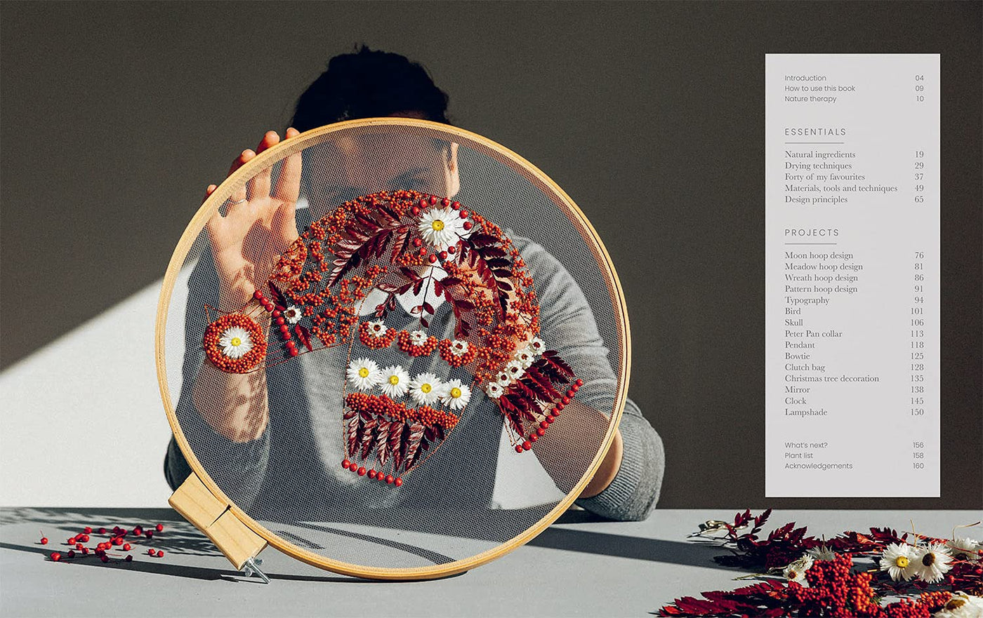 Puriri Lane | Dried Flower Embroidery | Olga Prinku