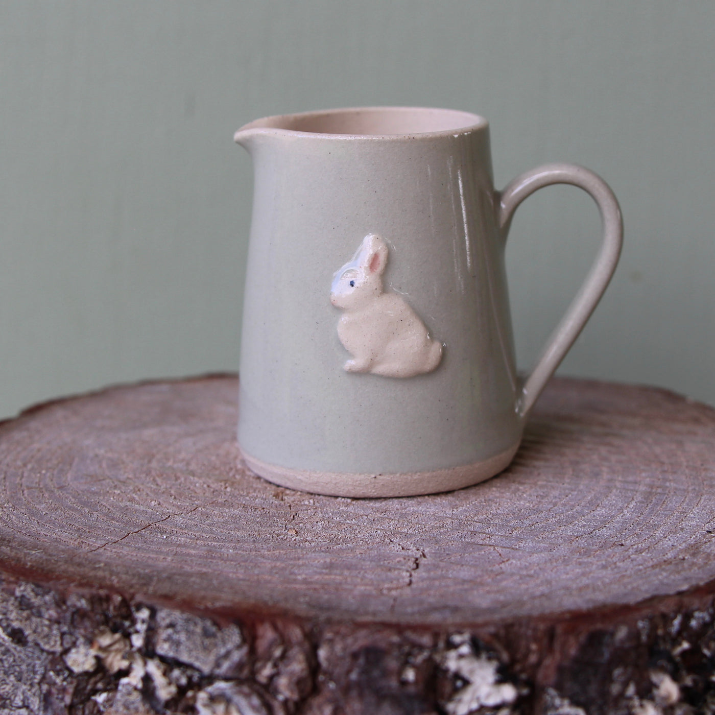 Puriri Lane | Jane Hogben | Tiny Jug | Eau de Nil | Bunny