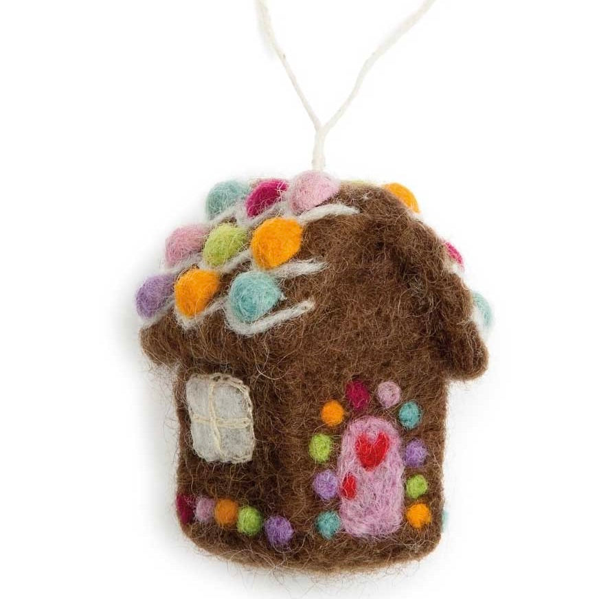 Puriri Lane | Én Gry & Sif | Felted Gingerbread House