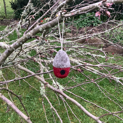 Puriri Lane | Éng Gry & Sif | Felted Birdhouse