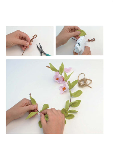 Puriri Lane | Felt Flower Workshop | Bryanne Rajamannar