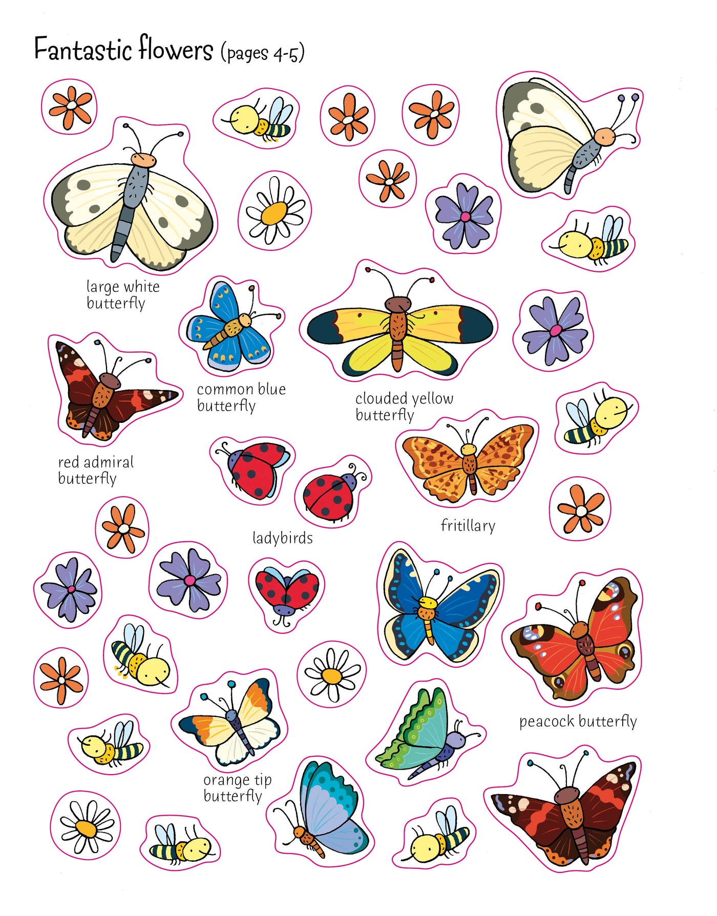 Puriri Lane | Usborne | First Sticker Book | Garden