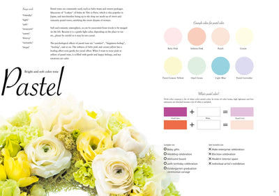 Puriri Lane | Floral Colour Palette | Mieko Sakaguchi