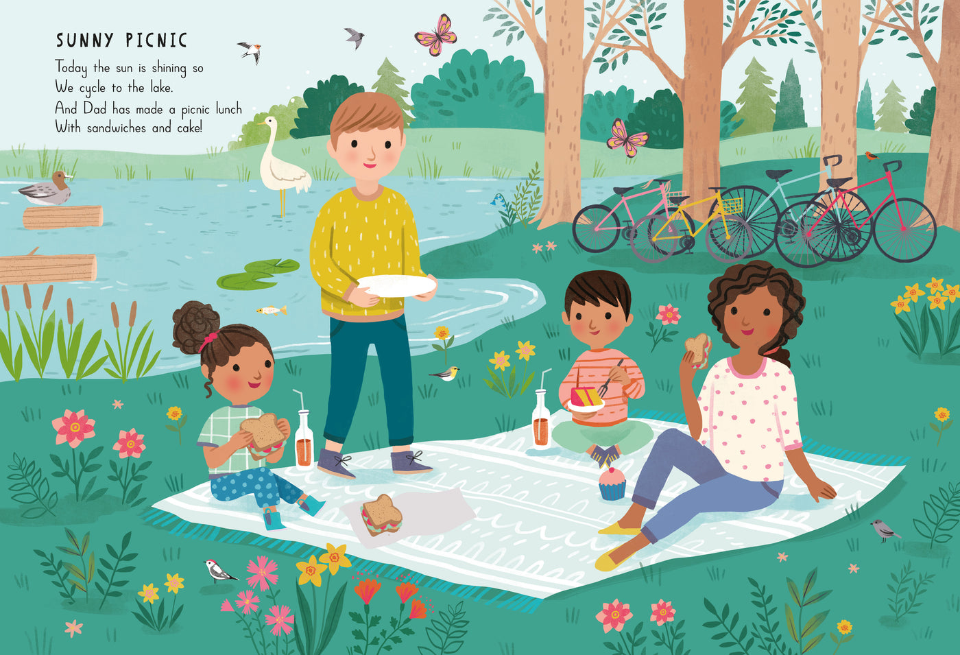 Puriri Lane | A Sticker Storybook | Getting Ready For Spring