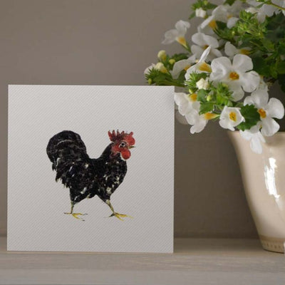 Puriri Lane | Jane Hogben | Card | Rooster