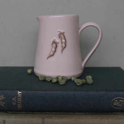 Puriri Lane | Jane Hogben Jug Small | Cream | Garden Peas 