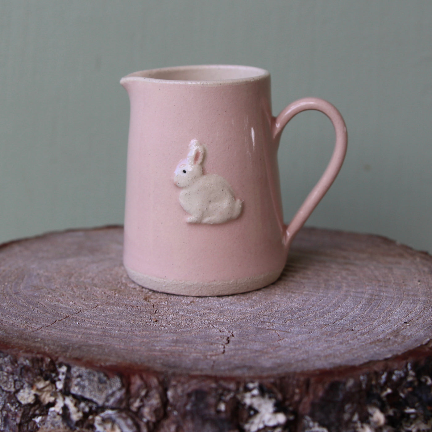 Puriri Lane | Jane Hogben | Tiny Jug | Pink | Bunny