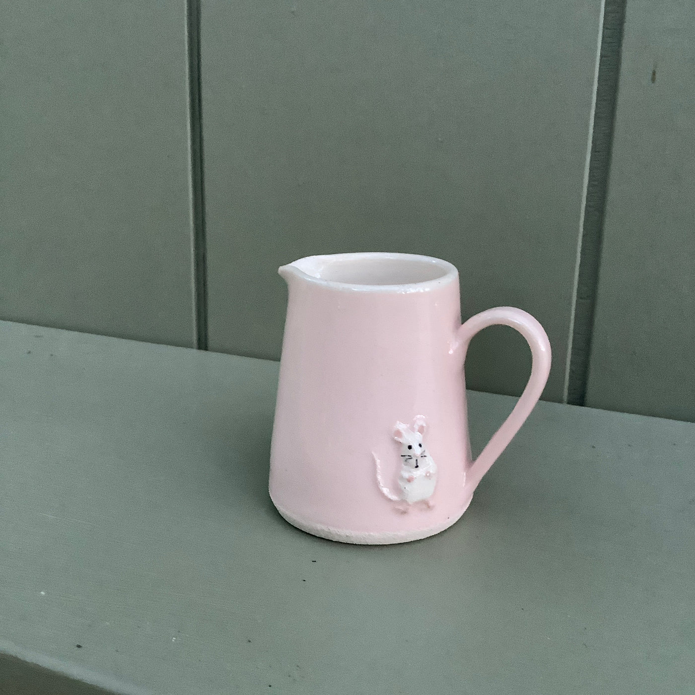 Puriri Lane | Jane Hogben | Tiny Jug | Pink | Mouse