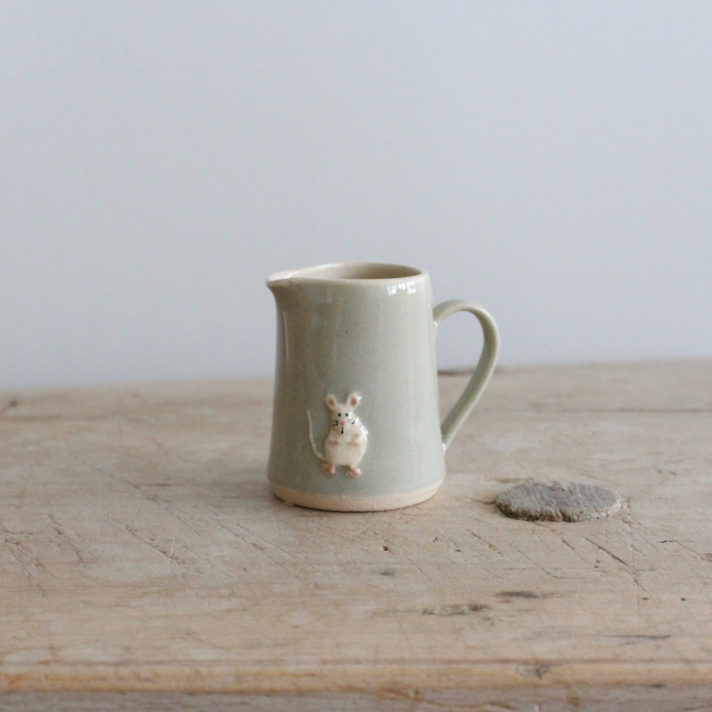 Puriri Lane | Tiny Jug | Eau de Nil | Mouse