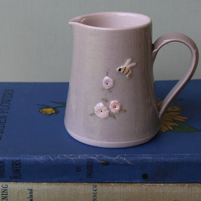 Puriri Lane | Jane Hogben Jug |Small | Eau de Nil | Bee & Hollyhock