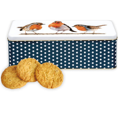 Puriri Lane | Jo Stockdale | 3 Robins | Hinged Tin