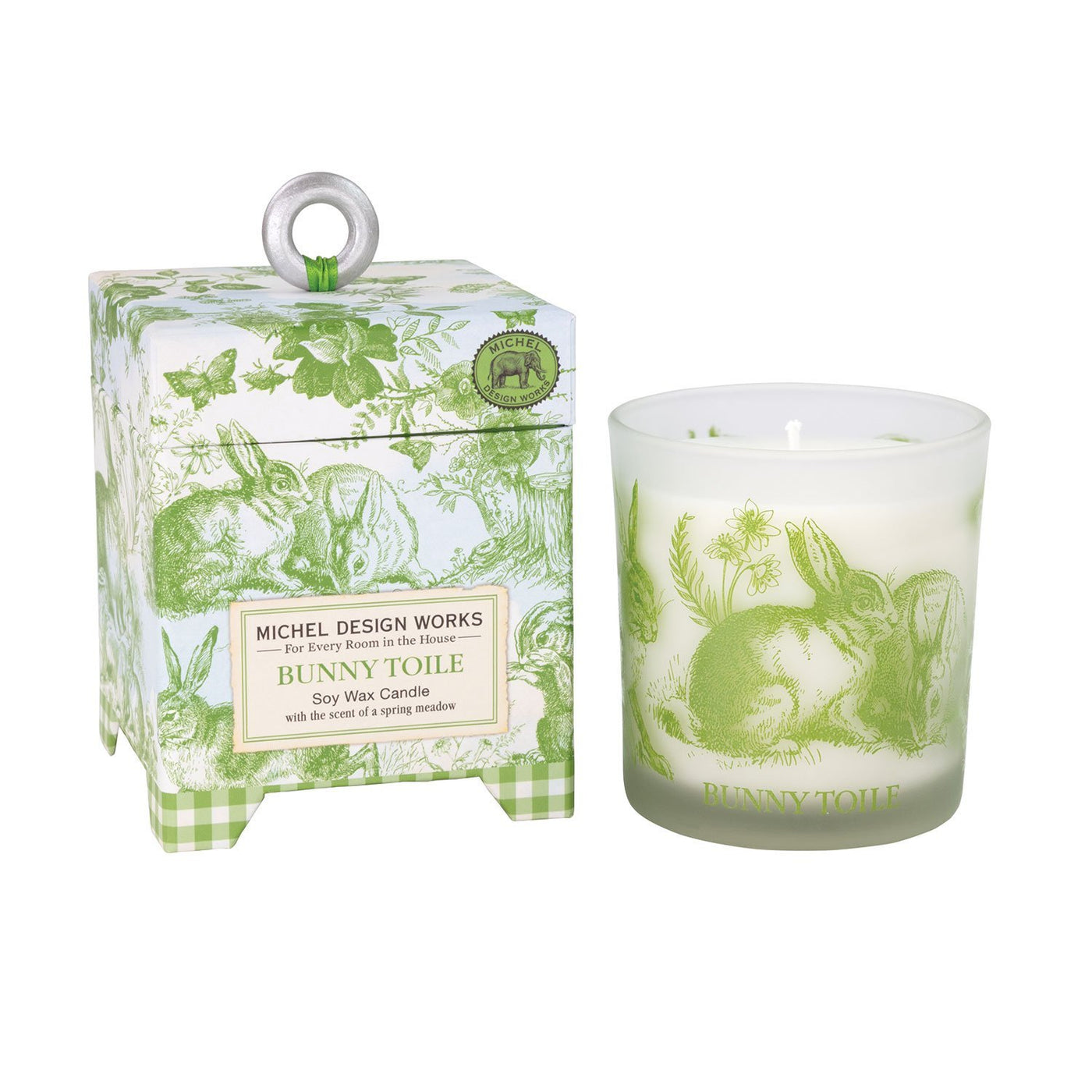 Puriri Lane | Bunny Toile | Soy Wax Candle