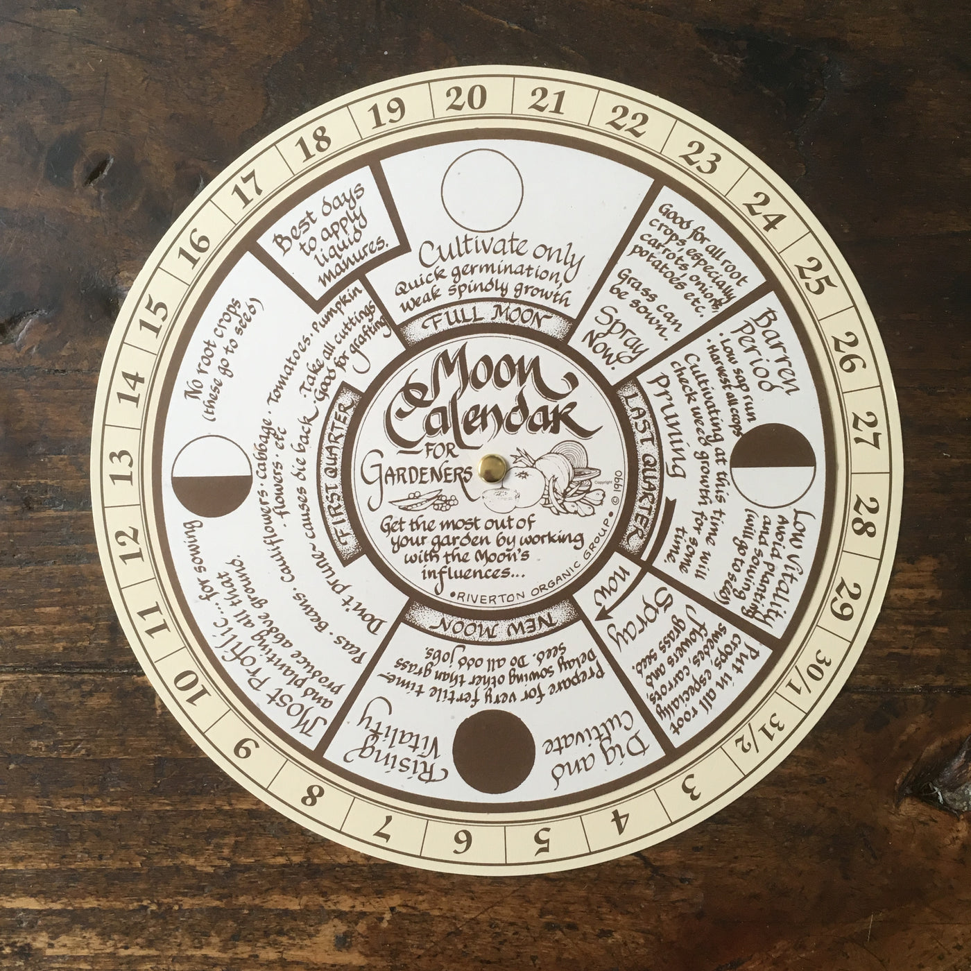 Moon Calendar |  Everlasting