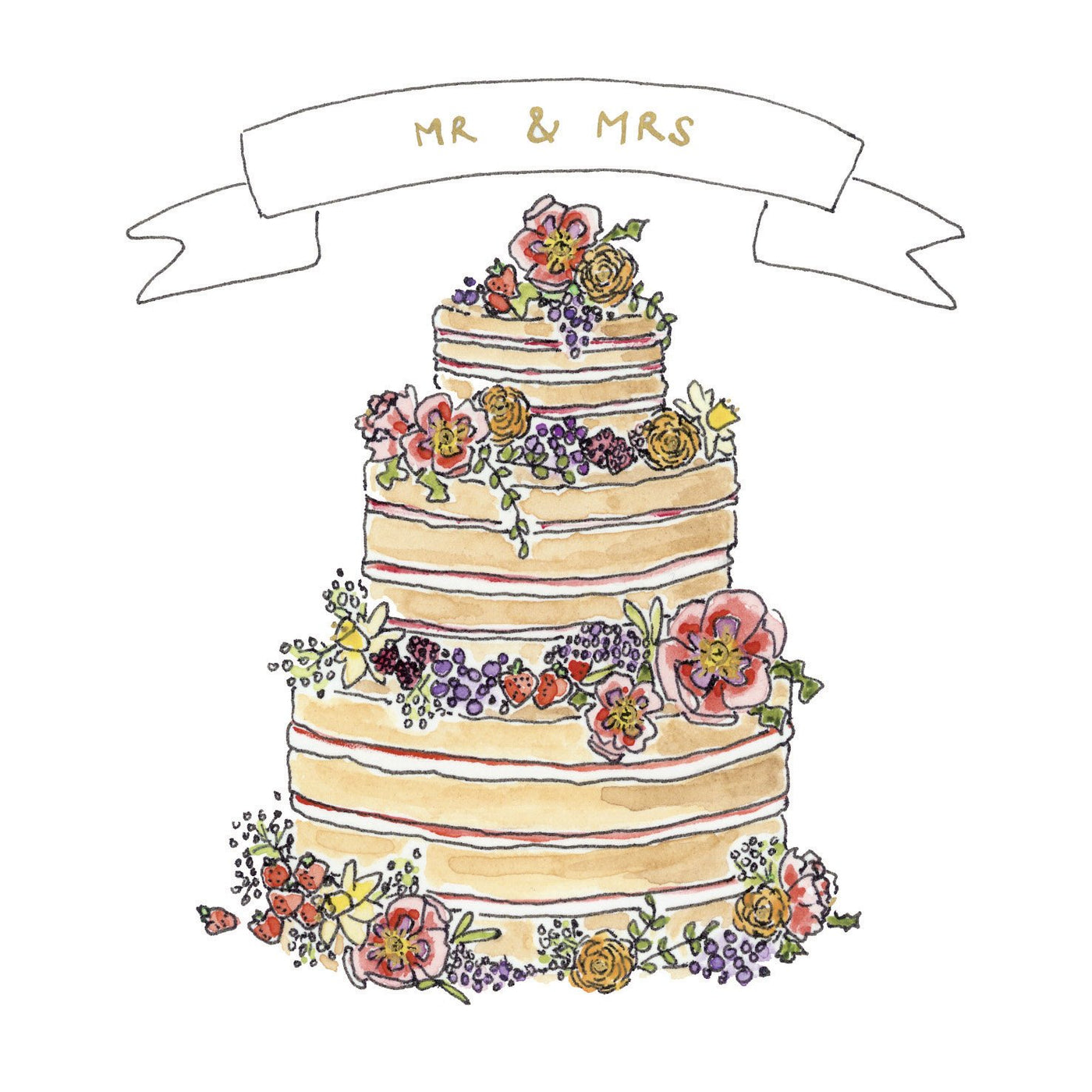 Puriri Lane | Mer & Mrs Cake | Card