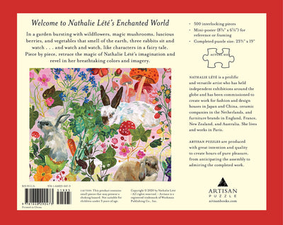 Puriri Lane | Nathalie Lété | Lapins | Rabbits | 500 Piece Puzzle