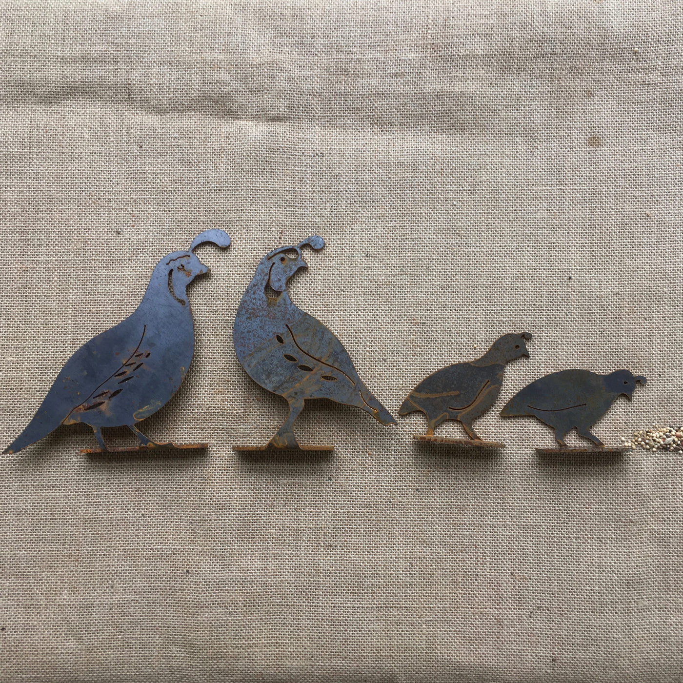 Puriri Lane | Quail Family | Flat Bars