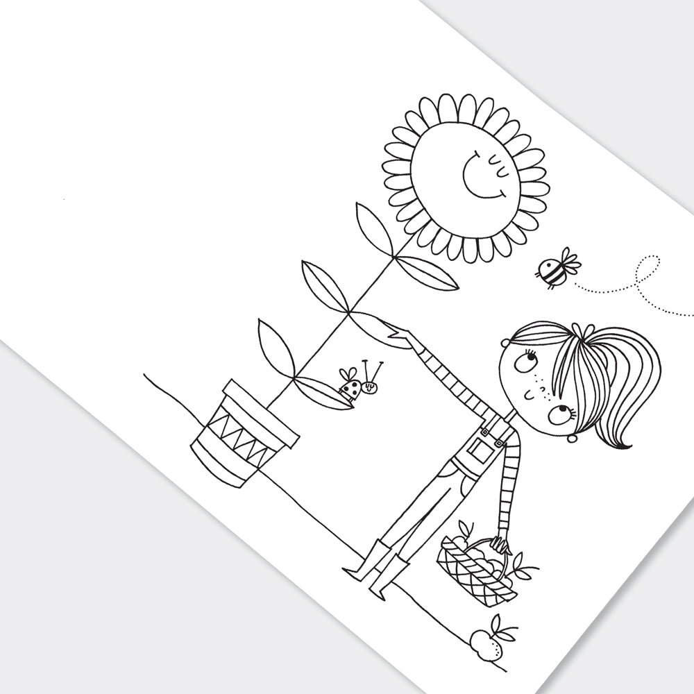 Puriri Lane | The Little Gardener | Colouring BookPuriri Lane | The Little Gardener | Colouring Book