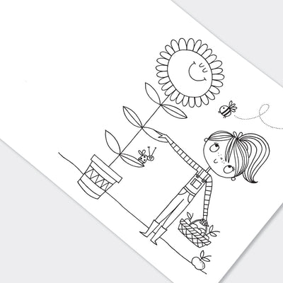 Puriri Lane | The Little Gardener | Colouring BookPuriri Lane | The Little Gardener | Colouring Book