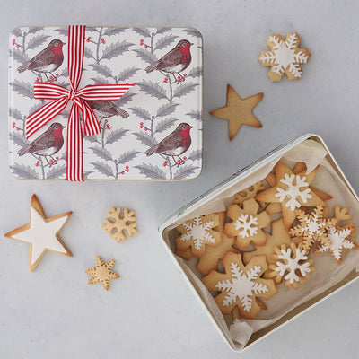 Puriri Lane | Robin & Holly | Rectangular Tin