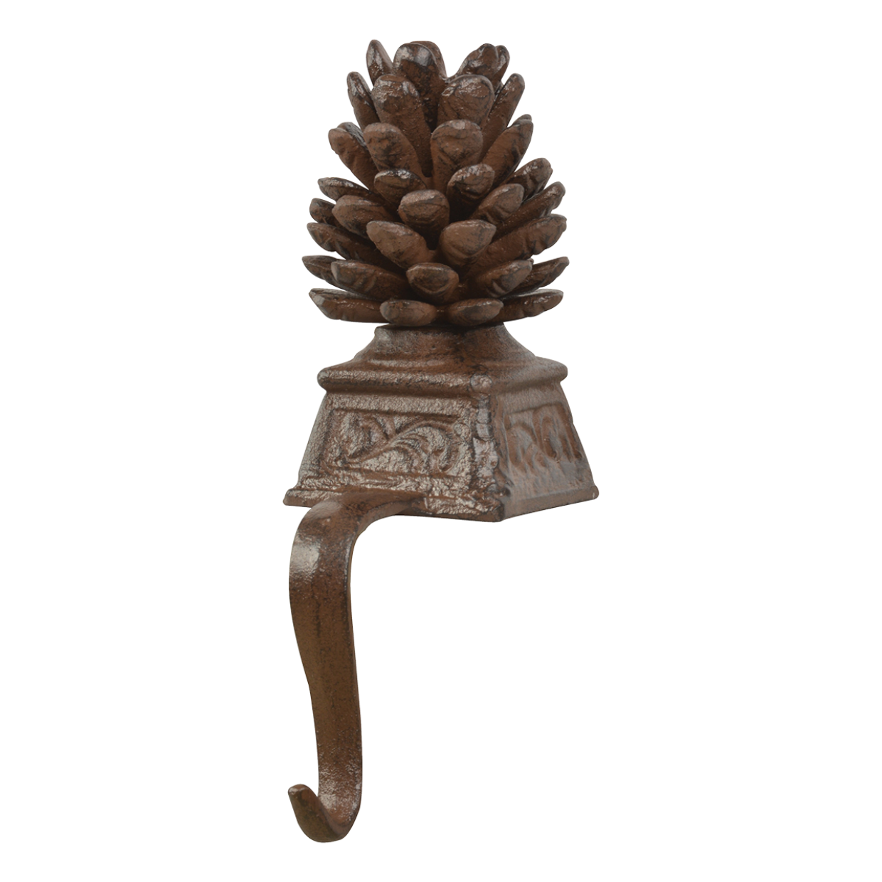 Christmas Pinecone Stocking Hanger