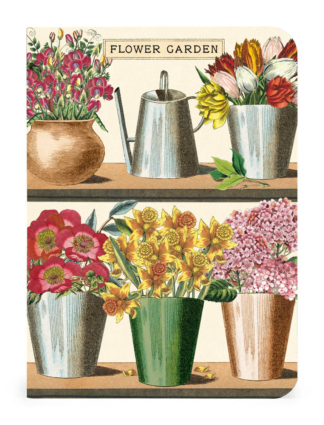 Puriri Lane | The Potting Shed |Notebooks Set of 3 | Cavallini & Co.
