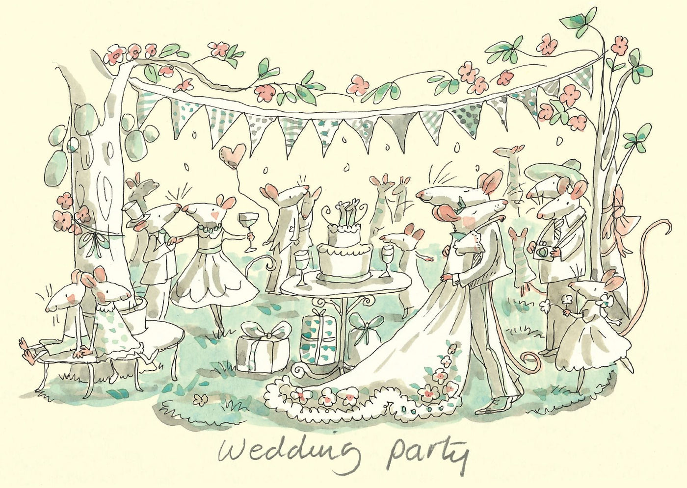 Puriri Lane | Two Bad Mice | Wedding Party | Card