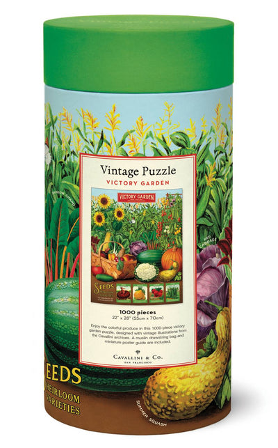 Puriri Lane | Victory Garden | Vintage 1000 Piece Puzzle | Cavallini & Co.